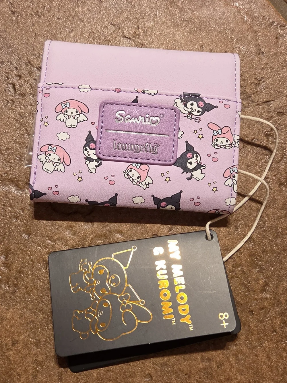 Loungefly Sanrio My Melody and Kuromi Angel & Devil Mini Flap Wallet